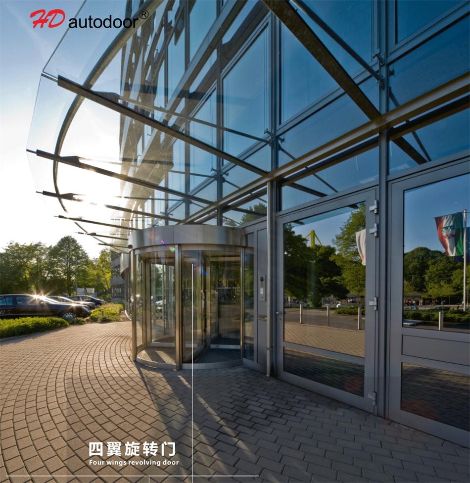兩翼、三翼、四翼旋轉(zhuǎn)門：青島恒達自動門(圖5)